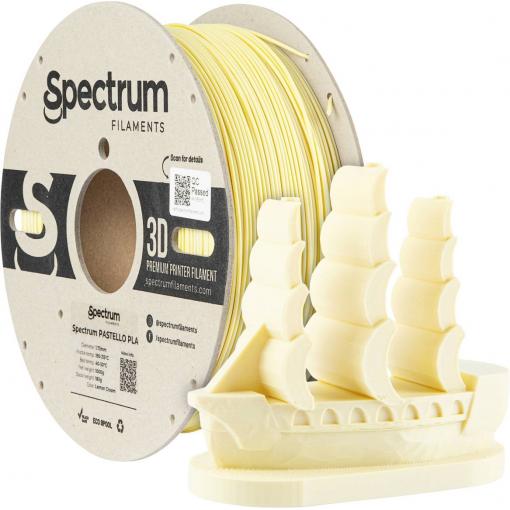 Spectrum Filaments 80729 Pastello PLA vlákno pro 3D tiskárny PLA plast Matná 1.75 mm 1000 g Citronová, žlutá, pastelová 1 ks