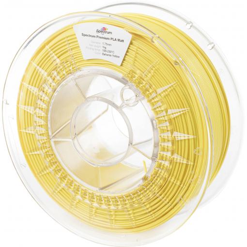 Spectrum Filaments 80242 PLA MATT vlákno pro 3D tiskárny PLA mat Matná 1.75 mm 1000 g Bahamská žluť, žlutá (matná) 1 ks