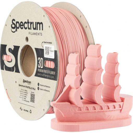 Spectrum Filaments 80730 Pastello PLA vlákno pro 3D tiskárny PLA plast Matná 1.75 mm 1000 g Plameňáková červená, červená, pastelová 1 ks