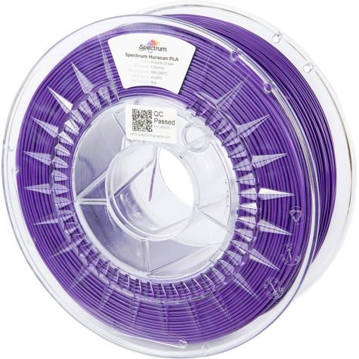 Spectrum Filaments 80927 Huracan PLA PURPLE GRAPE vlákno pro 3D tiskárny PLA plast Filament pro vysokorychlostní 3D tisk, Zvýšená extruzní rychlost 1.75 mm