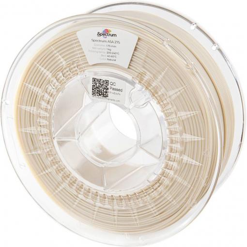 Spectrum Filaments 80305 ASA 275 NATURAL vlákno pro 3D tiskárny ASA Nárazuvzdorný, odolné proti povětrnostním vlivům, odolné proti UV záření 1.75 mm 1000 g