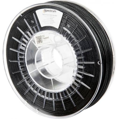 Spectrum Filaments 80564 ABS Kevlar vlákno pro 3D tiskárny ABS plast Nárazuvzdorný, chemicky odolné, Žáruvzdorné, Vysoká pevnost v tahu 1.75 mm 750 g černá 1 ks