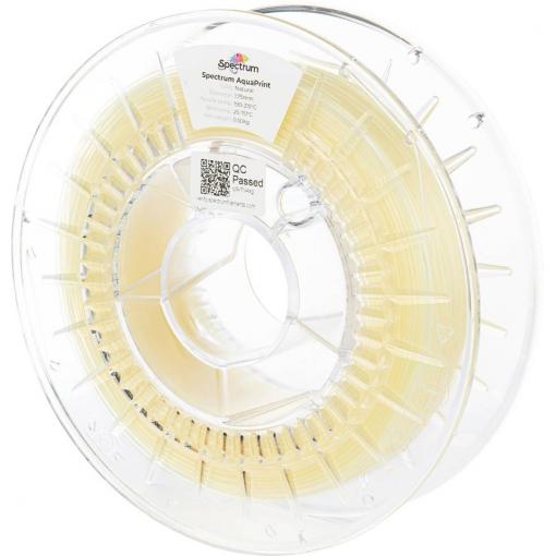 Spectrum Filaments 81008 AquaPrint vlákno pro 3D tiskárny PVA plast vodou rozpustitelné 1.75 mm 500 g přírodní 1 ks