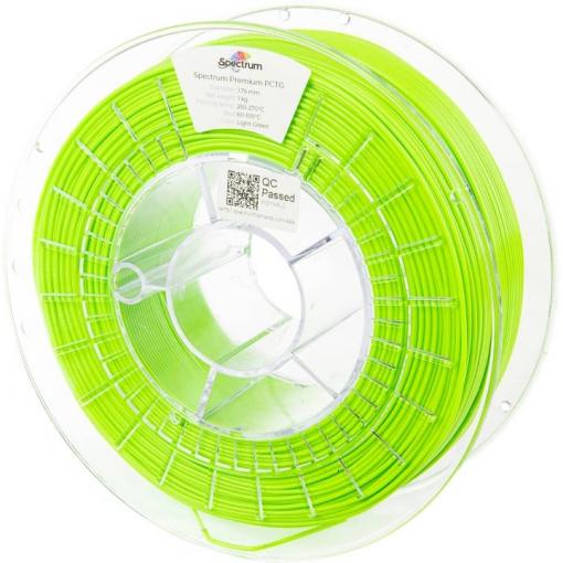 Spectrum Filaments 80664 Premium PCTG vlákno pro 3D tiskárny PCTG chemicky odolné, Bez zápachu 1.75 mm 1000 g Světle zelená, zelená 1 ks