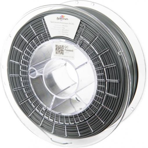 Spectrum Filaments 80659 Premium PCTG vlákno pro 3D tiskárny PCTG chemicky odolné, Bez zápachu 1.75 mm 1000 g Iron Gray, šedá 1 ks