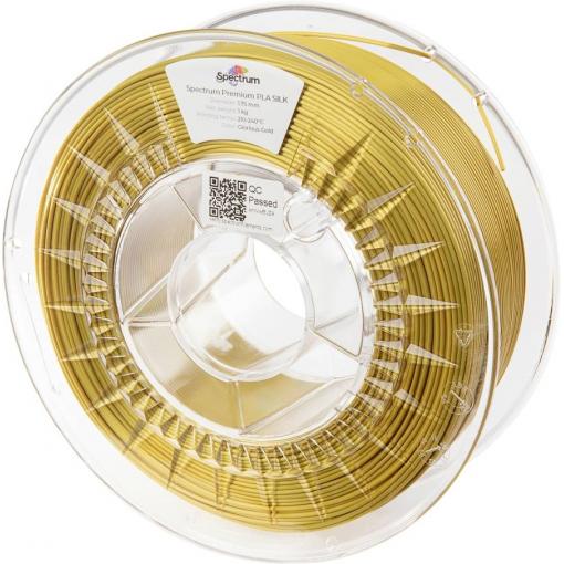 Spectrum Filaments 80439 PLA SILK vlákno pro 3D tiskárny PLA hedvábí Hedvábně lesklé 1.75 mm 1000 g Nádherná zlatá, zlatá 1 ks