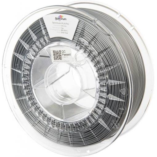 Spectrum Filaments 80105 PLA Pro vlákno pro 3D tiskárny PLA Pro Nárazuvzdorný 1.75 mm 1000 g Stříbrná hvězda, stříbrná 1 ks