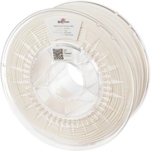 Spectrum Filaments 80092 smart ABS vlákno pro 3D tiskárny ABS plast Nárazuvzdorný 1.75 mm 1000 g Polární bílá, polární bílá, bílá 1 ks
