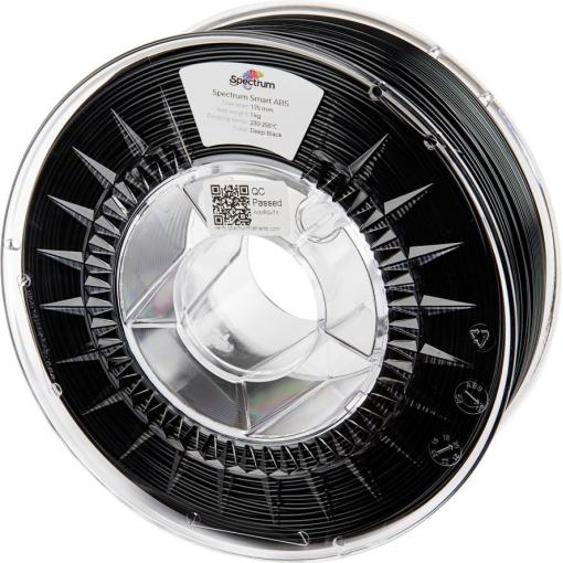 Spectrum Filaments 80088 smart ABS vlákno pro 3D tiskárny ABS plast Nárazuvzdorný 1.75 mm 1000 g Deep Black , černá 1 ks