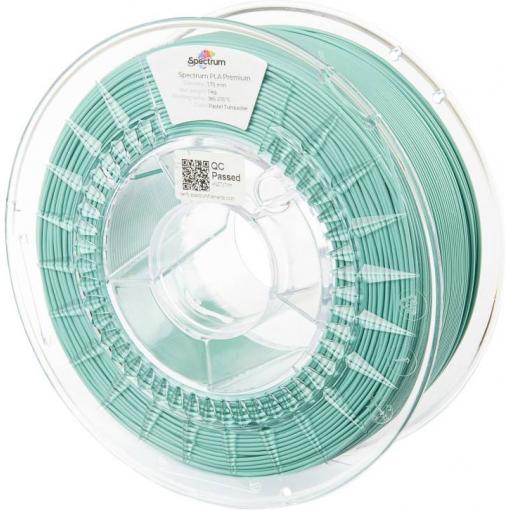 Spectrum Filaments 80047 PLA Premium vlákno pro 3D tiskárny PLA plast Vysoká pevnost v tahu 1.75 mm 1000 g Pastelová tyrkysová, pastelová tyrkysová, tyrkysová