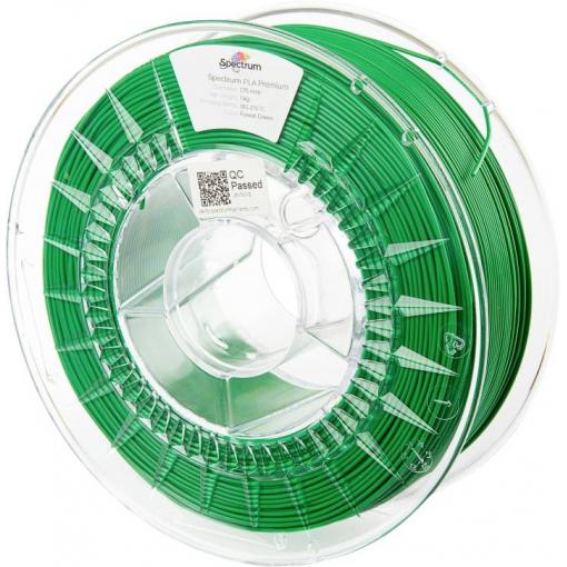Spectrum Filaments 80004 PLA Premium vlákno pro 3D tiskárny PLA plast Vysoká tuhost 1.75 mm 1000 g Lesní zelená, zelená 1 ks