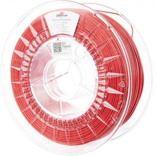 Spectrum Filaments 80746 PET-G/PTFE vlákno pro 3D tiskárny PETG/PTFE chemicky odolné 1.75 mm 1000 g Signální červená, červená 1 ks