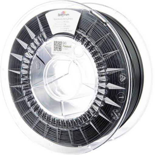 Spectrum Filaments 80742 PET-G/PTFE vlákno pro 3D tiskárny PETG/PTFE chemicky odolné 1.75 mm 1000 g Signální černá, černá 1 ks