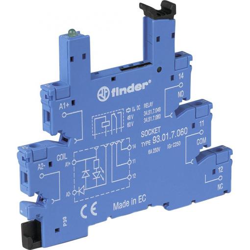 Finder 93.01.7.024.0 patice pro relé (d x š x v) 75.6 x 6.2 x 87.9 mm, 1 ks