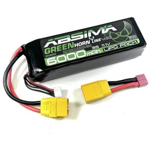 Absima 4140020 akupack Li-Pol (modelářství), 11.1 V, 6000 mAh, články 3, 50 C, Stick, XT90