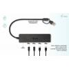 i-tec C31HUBMETAL2A2C USB Hub 2 + 2 port USB-A, USB-C® USB 3.2 Gen2 10 GBit/s s konektorem USB C černá I-TEC USB-C Metal HUB 2xUSB 3.0 2xUSB-C