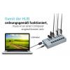i-tec U3CHARGEHUB7 USB Hub 7 portů USB-A USB 3.0 5 GBit/s šedá I-TEC USB 3.0 Charging HUB 7 Port