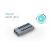 i-tec U3CHARGEHUB7 USB Hub 7 portů USB-A USB 3.0 5 GBit/s šedá I-TEC USB 3.0 Charging HUB 7 Port