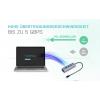i-tec C31HUBMETAL403 USB Hub 4 porty USB-A USB 3.2 Gen1 5 GBit/s šedá I-TEC USB C Metal HUB 4 Port passive
