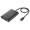 i-tec USB adaptér [1x USB-C® - 2x DisplayPort] I-TEC USB C auf Dual DisplayPort 0.3 m