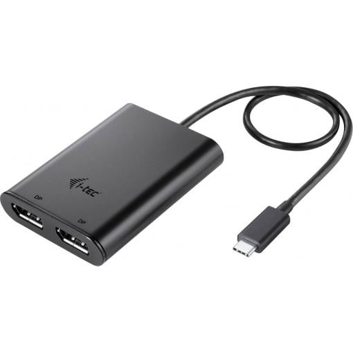 i-tec USB adaptér [1x USB-C® - 2x DisplayPort] I-TEC USB C auf Dual DisplayPort 0.3 m