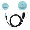 i-tec Thunderbolt kabel USB-C ® zástrčka, Konektor DisplayPort 1.5 m černá C31CBLDP60HZ Kabel pro displeje USB-C®