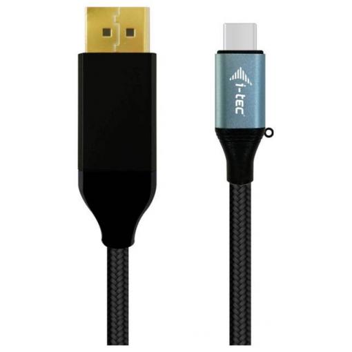 i-tec Thunderbolt kabel USB-C ® zástrčka, Konektor DisplayPort 1.5 m černá C31CBLDP60HZ Kabel pro displeje USB-C®