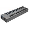 i-tec U3CHARGEHUB13 USB Hub 13 portů USB-A USB 3.0 5 GBit/s šedá I-TEC USB 3.0 Charging HUB 13 Port