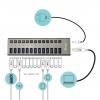 i-tec U3CHARGEHUB13 USB Hub 13 portů USB-A USB 3.0 5 GBit/s šedá I-TEC USB 3.0 Charging HUB 13 Port
