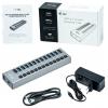 i-tec U3CHARGEHUB13 USB Hub 13 portů USB-A USB 3.0 5 GBit/s šedá I-TEC USB 3.0 Charging HUB 13 Port