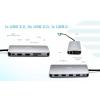 i-tec USB-C® dokovací stanice USB 3.0 USB-C/Thunderbolt 3x Display Travel Nano Dock with Power Delivery 100 W integrovaná čtečka karet, napájení USB-C®