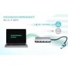 i-tec USB-C® dokovací stanice USB 3.0 USB-C/Thunderbolt 3x Display Travel Nano Dock with Power Delivery 100 W integrovaná čtečka karet, napájení USB-C®