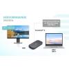 i-tec Dokovací stanice Thunderbolt™ 3 Thunderbolt 3/USB-C Dual 4K Dock PD 60W + Thunderbolt 3 Kabel+AC-Adapter