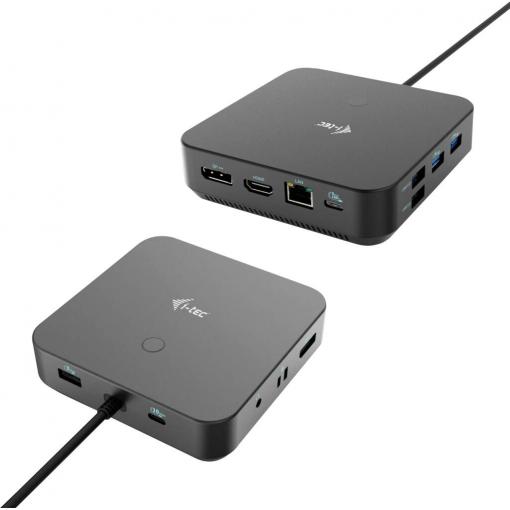 i-tec USB-C® dokovací stanice USB-C HDMI Dual DP Docking Station with Power Delivery 100 W napájení USB-C®