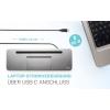 i-tec USB-C® dokovací stanice I-TEC USB-C Metal Dock 3xDisplay+PD