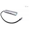 i-tec USB-C® dokovací stanice I-TEC USB C MetalNanoDock 4K HDMI+PD100W