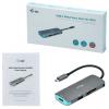 i-tec USB-C® dokovací stanice I-TEC USB C MetalNanoDock 4K HDMI+PD 60W