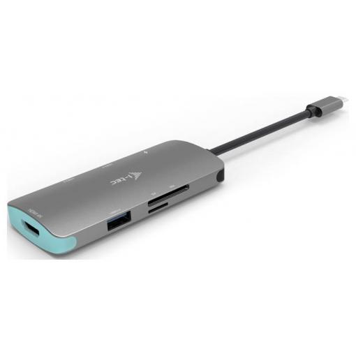 i-tec USB-C® dokovací stanice I-TEC USB C MetalNanoDock 4K HDMI+PD 60W