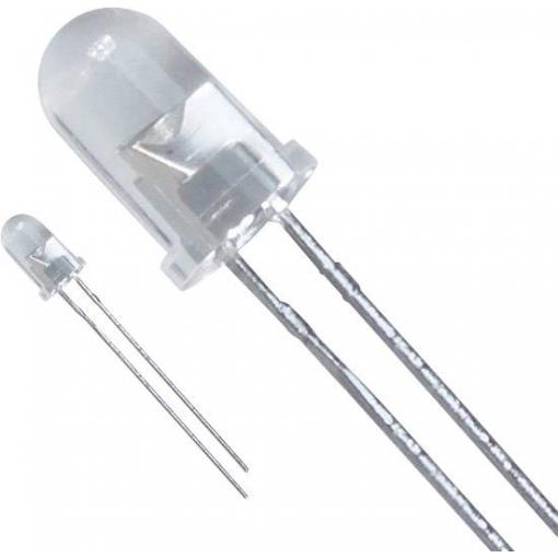 Lite-On LTL2R3KYK LED s vývody jantarová kulatý 5 mm 700 mcd 30 ° 30 mA 2.05 V