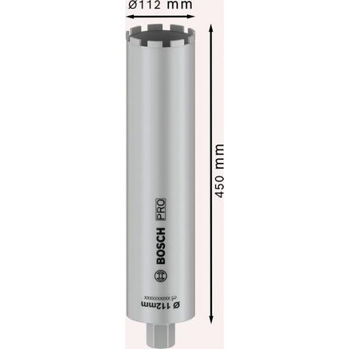Bosch Accessories 2608601798 2608601798 vrtací korunka 112 mm 1 ks
