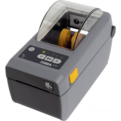 Zebra ZD411d tiskárna štítků termální s přímým tiskem 203 x 203 dpi Šířka etikety (max.): 56 mm USB, Bluetooth®