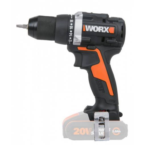 WX102.9 - Aku vrtačka 20V NITRO 60Nm - bez akumulátoru - Powershare