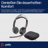 HP Poly Headset Blackwire C5220 Stereo USB- Headset otevřená (On Ear) stereo černá Potlačení hluku Počítače