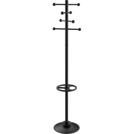Maul stojanový věšák 9401090 MAULsaphir Počet háků: 8 (Ø x v) 36 mm x 171 mm černá (RAL 9004, matná) 1 ks