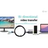 i-tec Thunderbolt kabel USB-C ® zástrčka, Konektor DisplayPort 1.5 m černá C31CBLDP8KBIDIR Kabel pro displeje USB-C®