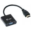 i-tec HDMI2VGAADA HDMI adaptér [1x HDMI zástrčka - 1x VGA zásuvka] vícebarevná 0.15 m
