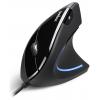 Perixx PERIDUO-512 DE B kabelový sada klávesnice a myše ergonomická německá, QWERTZ černá