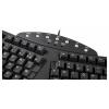 Perixx PERIDUO-512 DE B kabelový sada klávesnice a myše ergonomická německá, QWERTZ černá