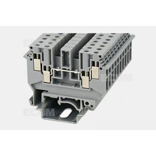 Svorka na DIN lištu PCDK4-01P-11-00Z(H), šedá
