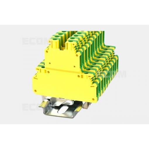 Svorka na DIN lištu PCKK4-PE-01P-1Y-00Z(H)